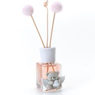 PROFUMATORE 100ml ORSETTO ALI ROSA BOMBONIERE SOLIDALI