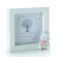 CORNICE 10x10 GATTO ROSA BOMBONIERE SOLIDALI               